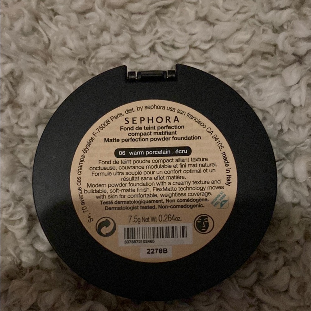Sephora Matte Perfection Powder in Warm Porcelain
